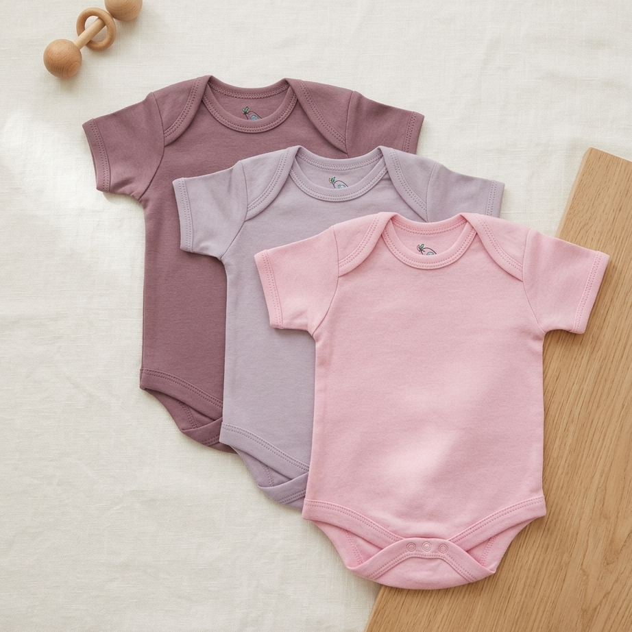 GOTS certified organic cotton baby clothing bundles — Born 22